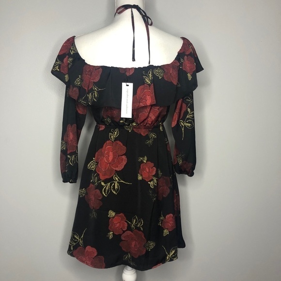 Anthropologie Cupcakes and Cashmere Boden Floral Mini Dress - New with Tag - Picture 7 of 10